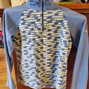 Girls Columbia 1/4 zip fleece
